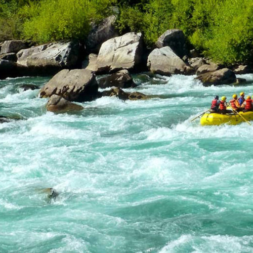 Rafting in Voidomatis river, Epirus, Greece